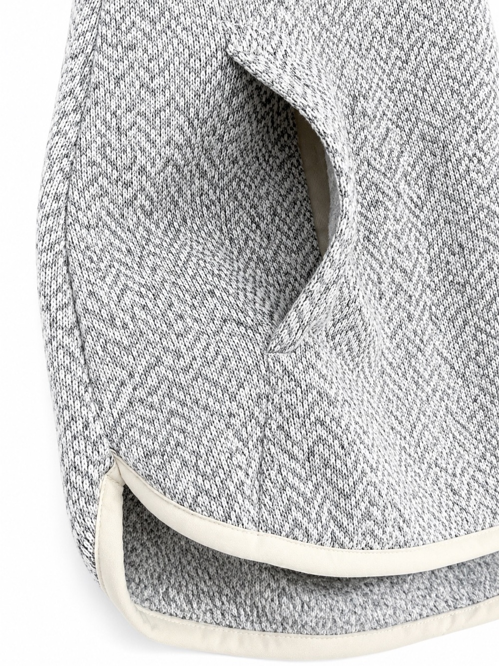 Columbia Jacket Women’s Size M Gray Herringbone Fleece Full Zip - Picture 8 of 11